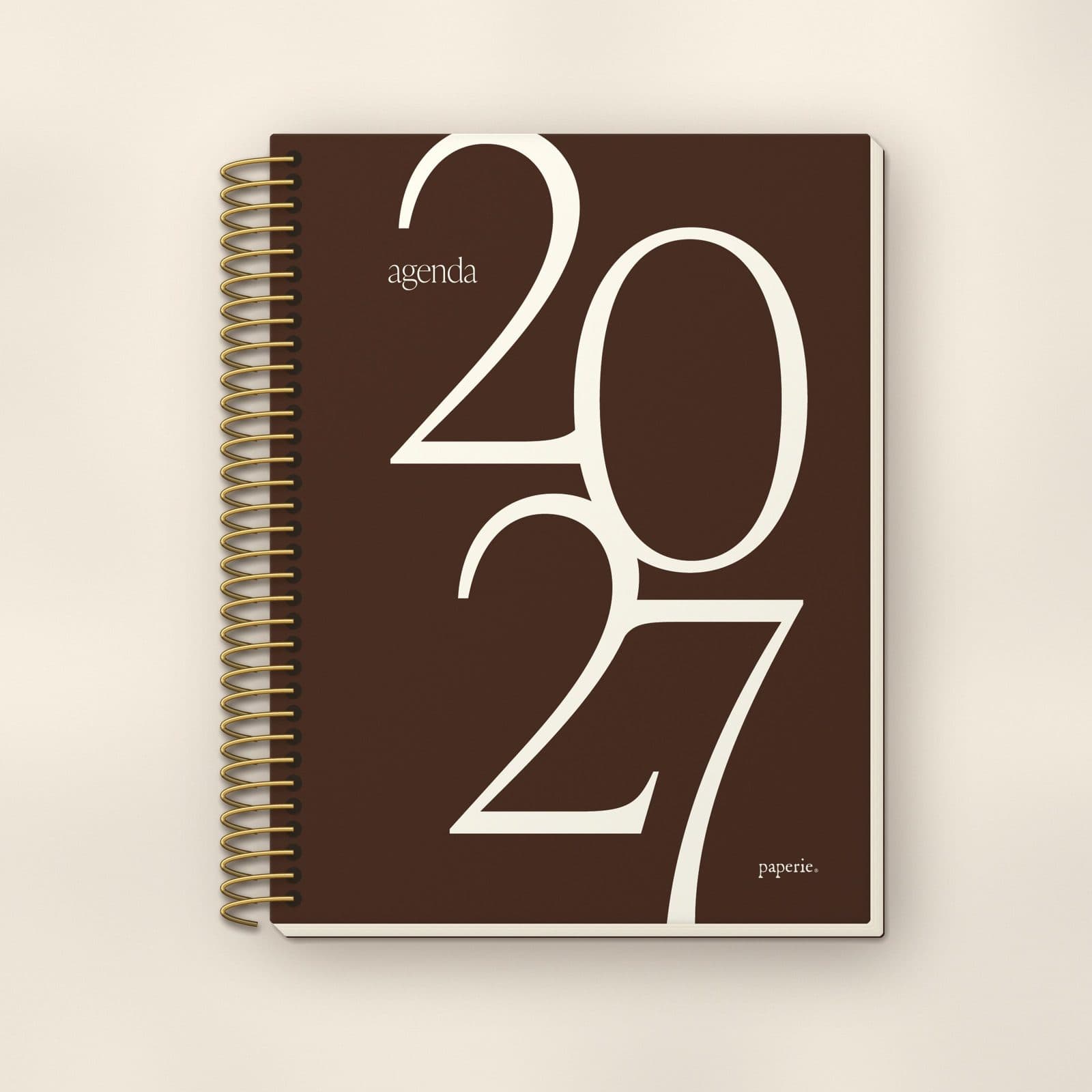 Agenda Diaria 2027 · Editorial Chocolate