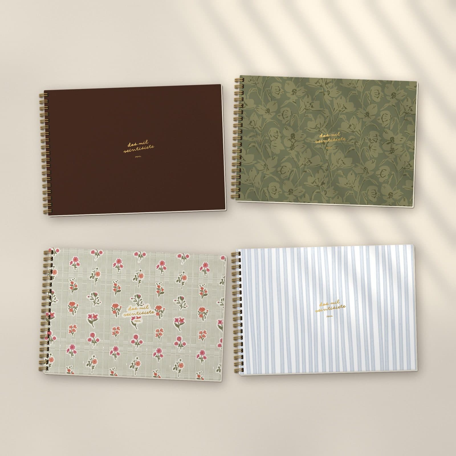Agenda de Escritorio 2027 · Editorial Chocolate
